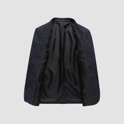 Old Money – Einreihige Anzugjacke im Slim Fit im italienischen Stil