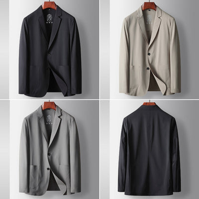 Old Money Leichte Luxus-Business-Casual-Anzugjacke