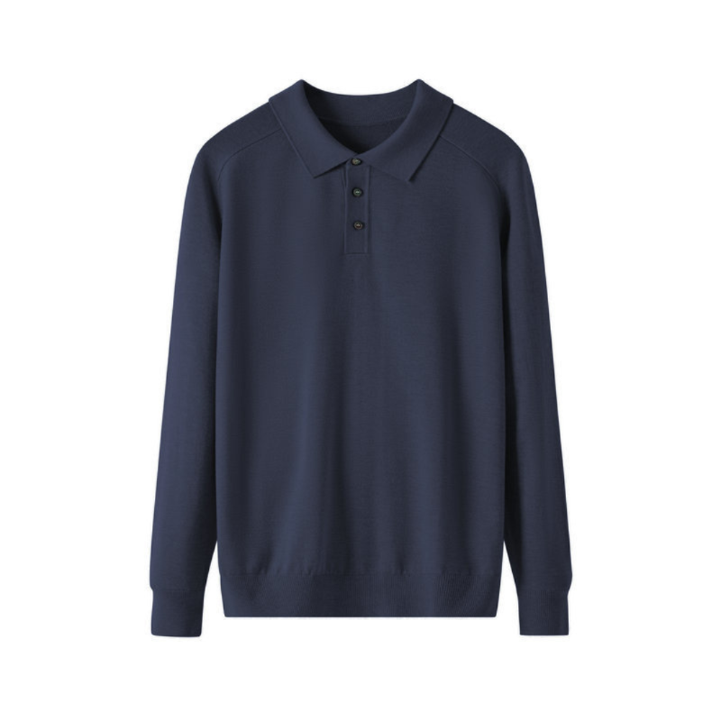 Poloshirt aus 100 % hochwertiger Wolle