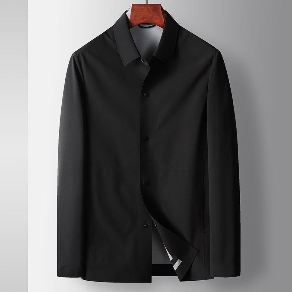 Old Money Revershemd Nahtlose Luxus-Business-Jacke