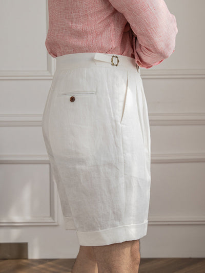 Old Money – Hochwertige Leinenshorts von Old Money