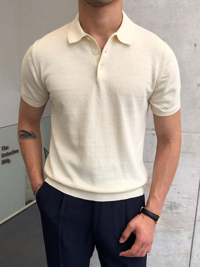 Old Money Old Money Poloshirt aus Baumwolle