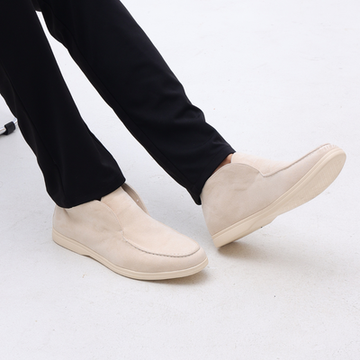 Old Money – Hohe Wildleder-Loafer