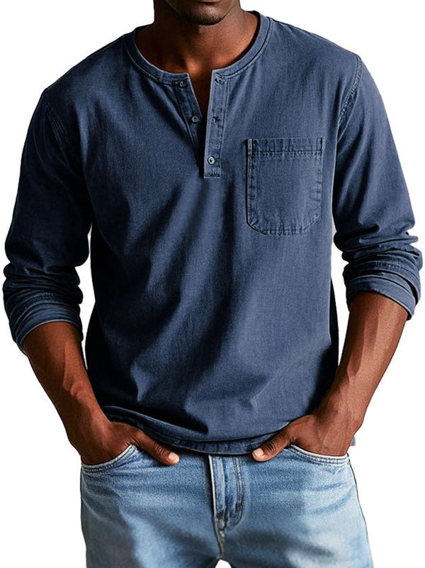 Thomas Vintage Langarmhemd