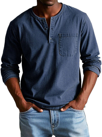 Thomas Vintage Langarmhemd