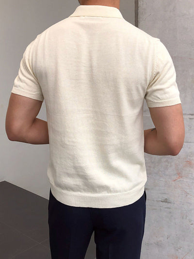 Old Money Old Money Poloshirt aus Baumwolle