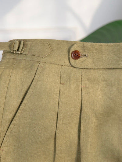 Old Money – Hochwertige Leinenshorts von Old Money