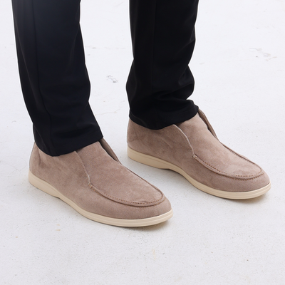 Old Money – Hohe Wildleder-Loafer