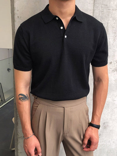 Old Money Old Money Poloshirt aus Baumwolle