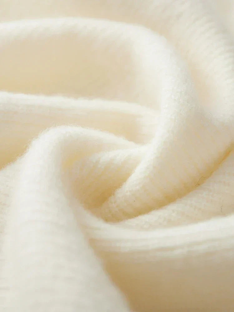 Pullover aus 100 % Kaschmir mit halbem Reißverschluss