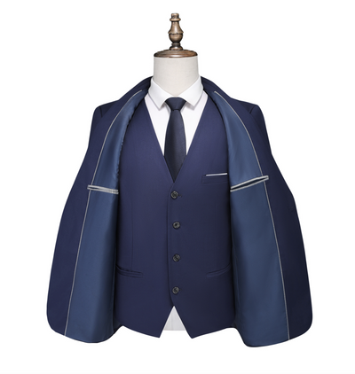 Dreiteiliger Anzug Tommy Blue