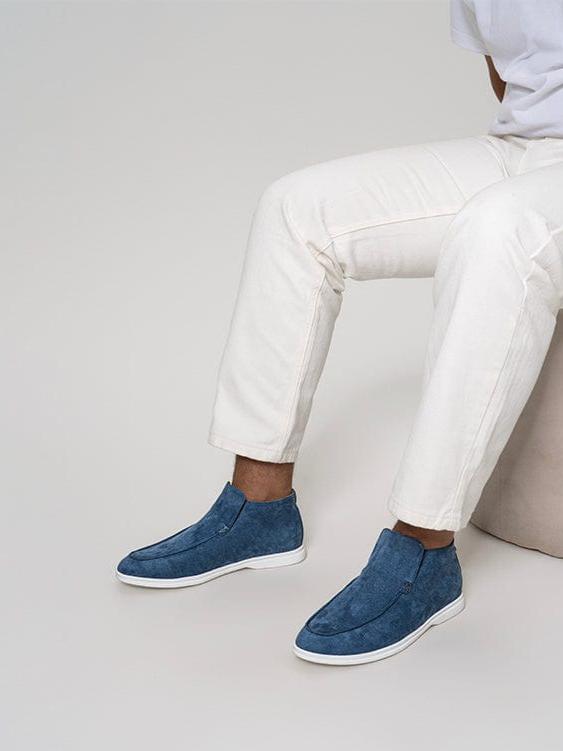 Mont Blanc – Hellblauer Loafer