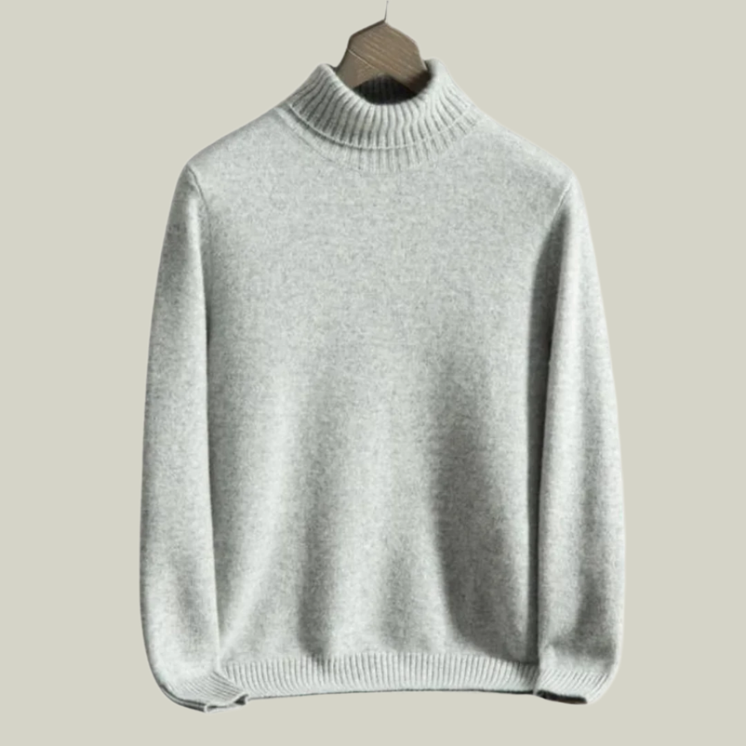 ROLLKRAGENPULLOVER AUS 100 % KASCHMIR
