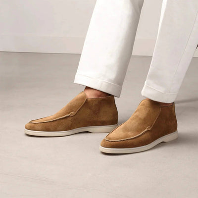 CAPRICE HOHE WILDLEDER-LOAFERS