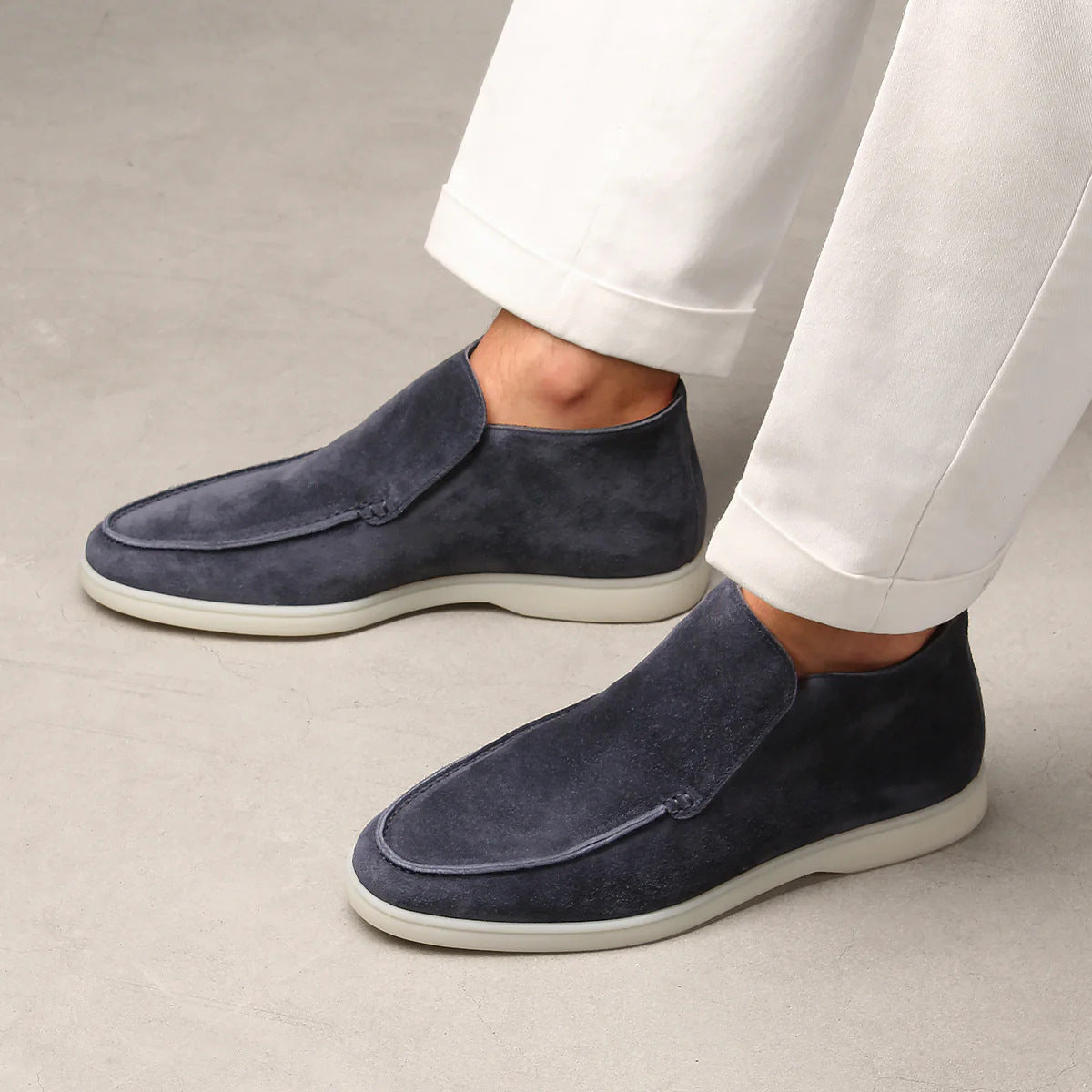 CAPRICE HOHE WILDLEDER-LOAFERS