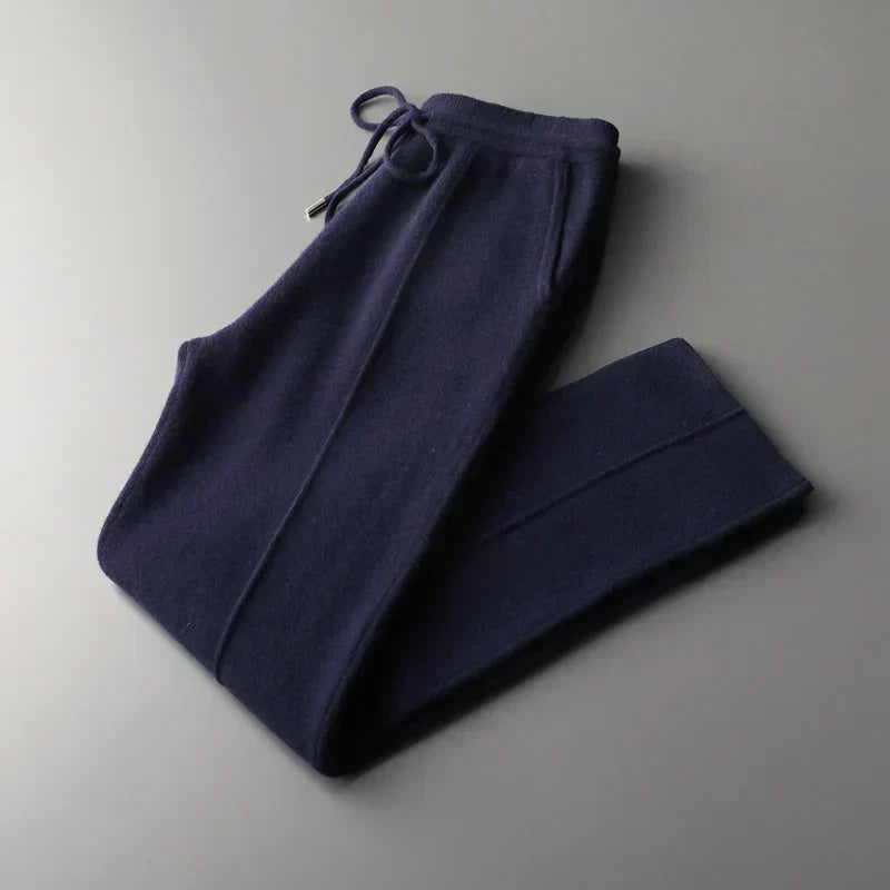 Old Money – Hose aus 100 % Kaschmirwolle