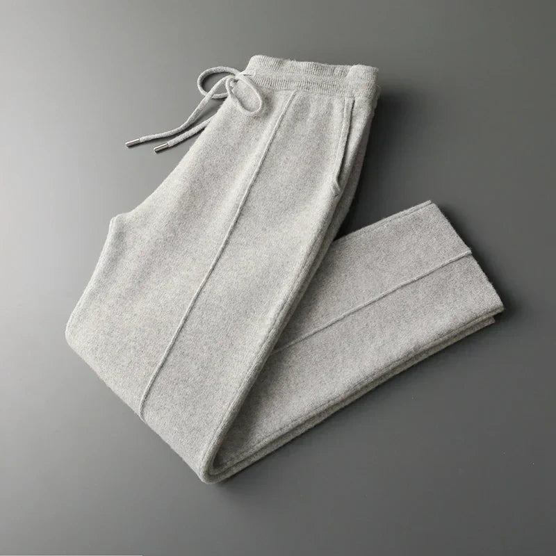 Old Money – Hose aus 100 % Kaschmirwolle