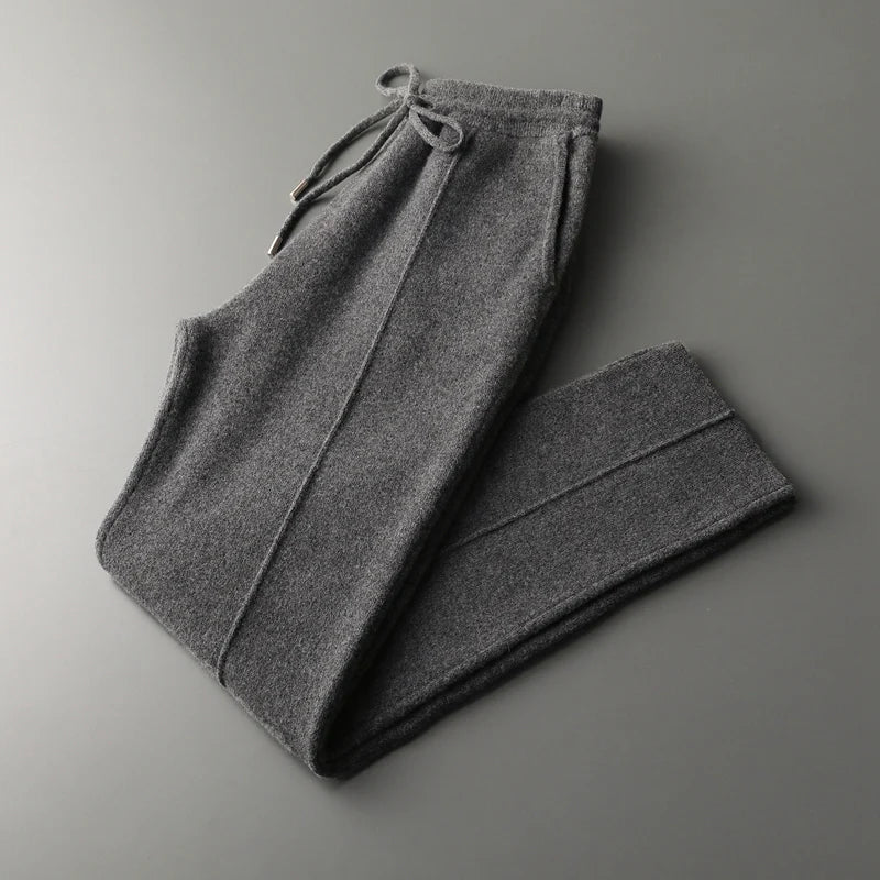 Old Money – Hose aus 100 % Kaschmirwolle