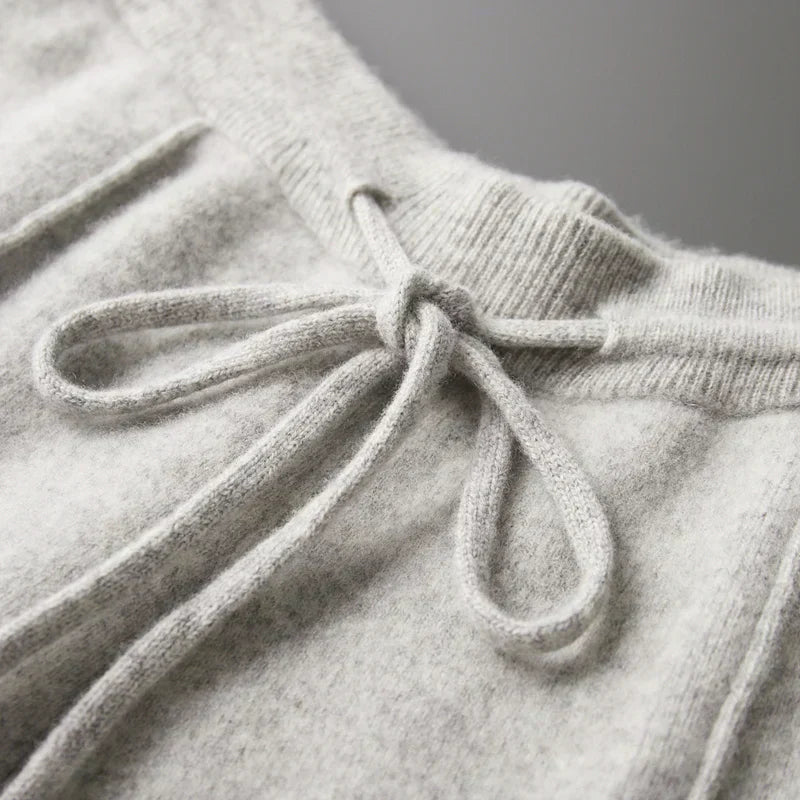 Old Money – Hose aus 100 % Kaschmirwolle