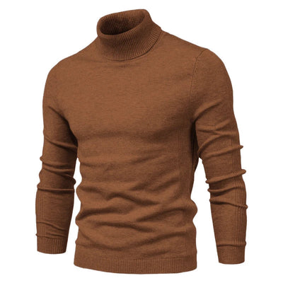 Rollkragenpullover Emil aus seidiger Schurwolle