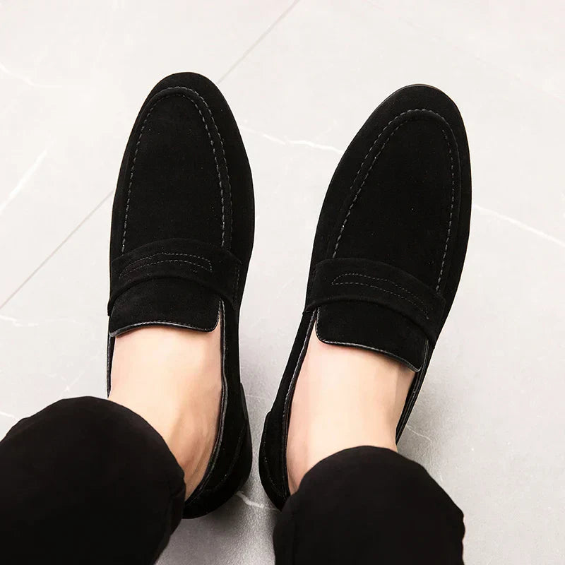 Benito Wildleder-Loafer