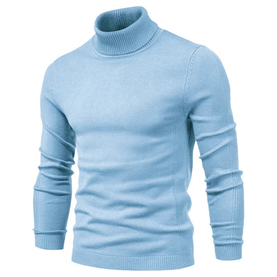 Rollkragenpullover Emil aus seidiger Schurwolle