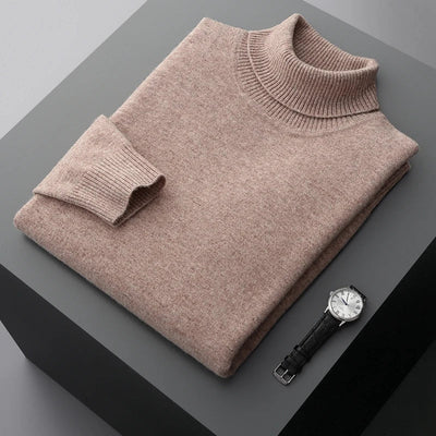 Rollkragenpullover aus Lucca-Wolle