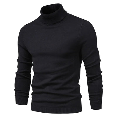 Rollkragenpullover Emil aus seidiger Schurwolle