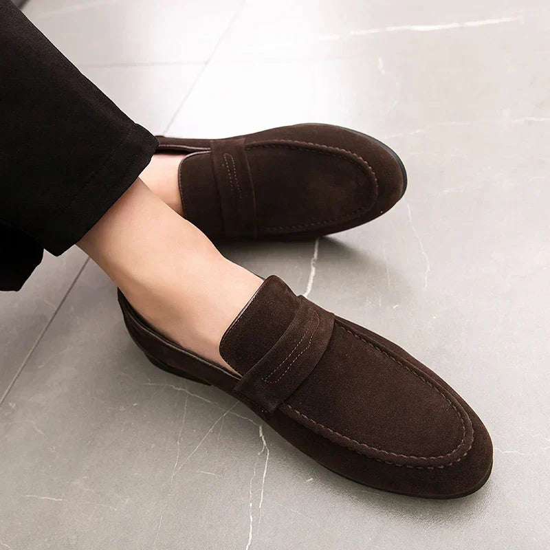 Benito Wildleder-Loafer