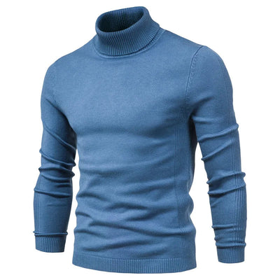Rollkragenpullover Emil aus seidiger Schurwolle
