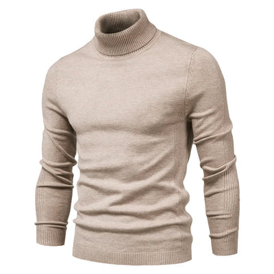 Rollkragenpullover Emil aus seidiger Schurwolle