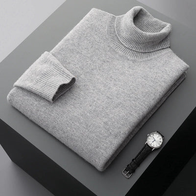 Rollkragenpullover aus Lucca-Wolle