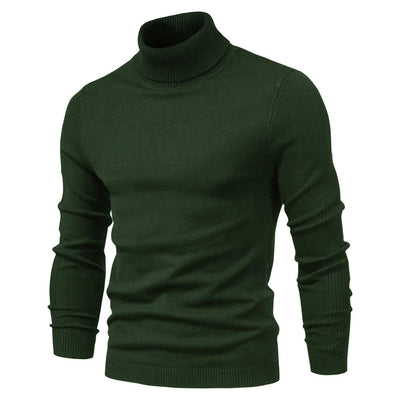 Rollkragenpullover Emil aus seidiger Schurwolle