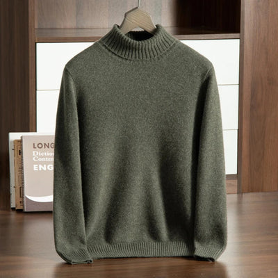 ROLLKRAGENPULLOVER AUS 100 % KASCHMIR