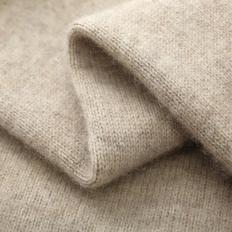 Old Money Herren Kaschmirjacke mit Reißverschluss