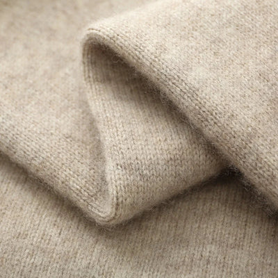Old Money Herren Kaschmirjacke mit Reißverschluss