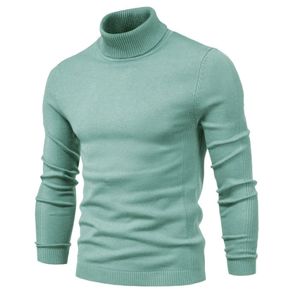 Rollkragenpullover Emil aus seidiger Schurwolle
