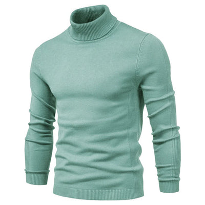 Rollkragenpullover Emil aus seidiger Schurwolle