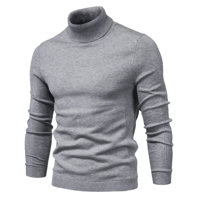 Rollkragenpullover Emil aus seidiger Schurwolle