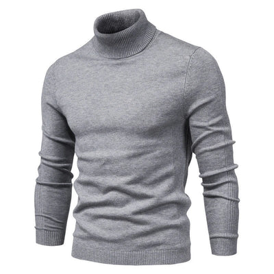 Rollkragenpullover Emil aus seidiger Schurwolle