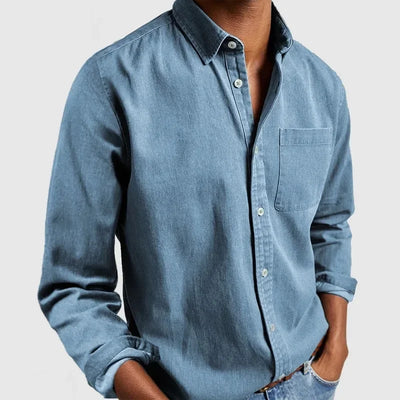 Old Money Lässiges Button-Up-Hemd