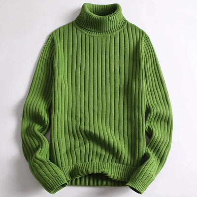 Old Money – Gerippter Rollkragenpullover
