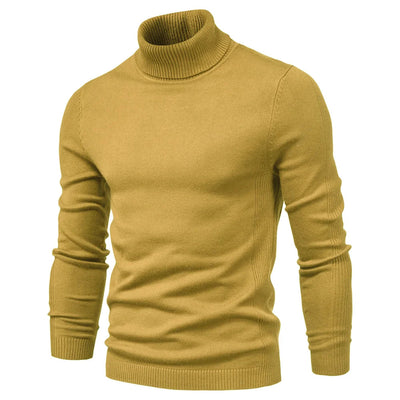 Rollkragenpullover Emil aus seidiger Schurwolle