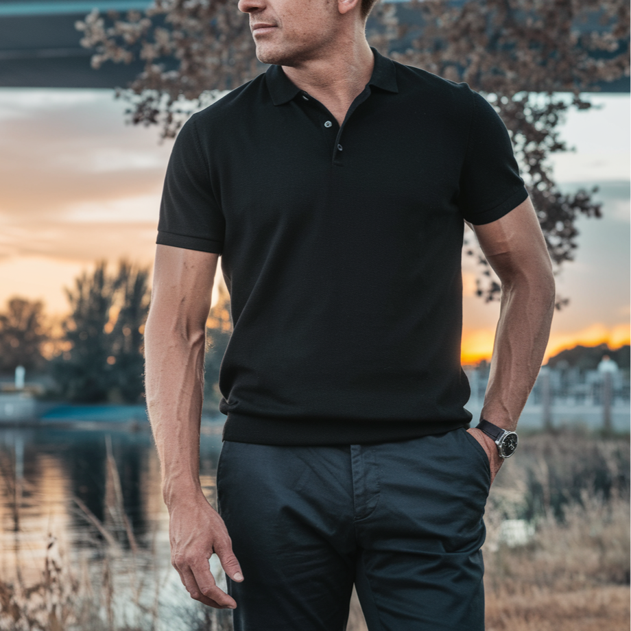 Poloshirt aus Baumwolle „Siena“