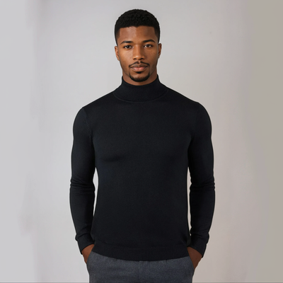 Rollkragenpullover aus Lucca-Wolle