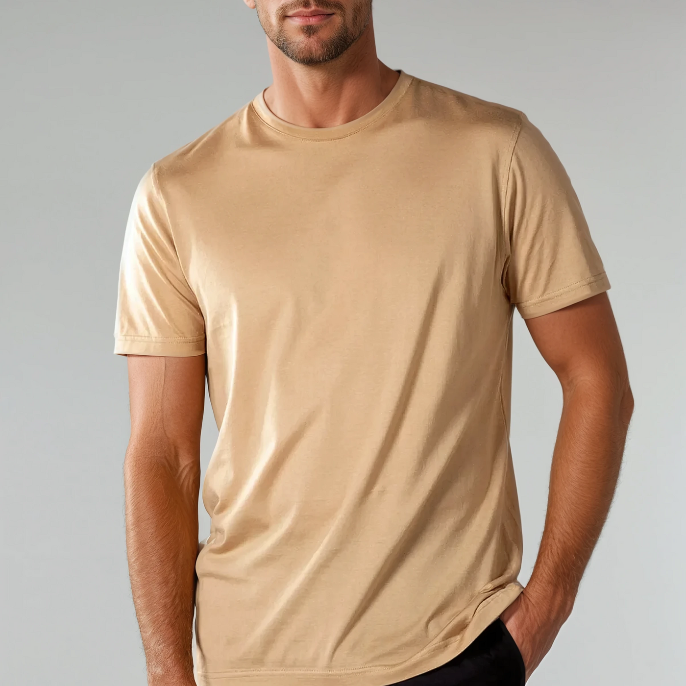 T-Shirt aus Supima-Baumwolle