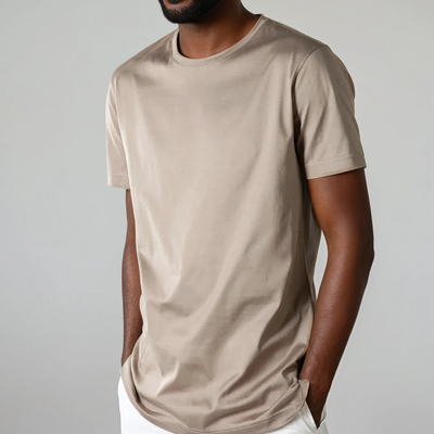 T-Shirt aus Supima-Baumwolle