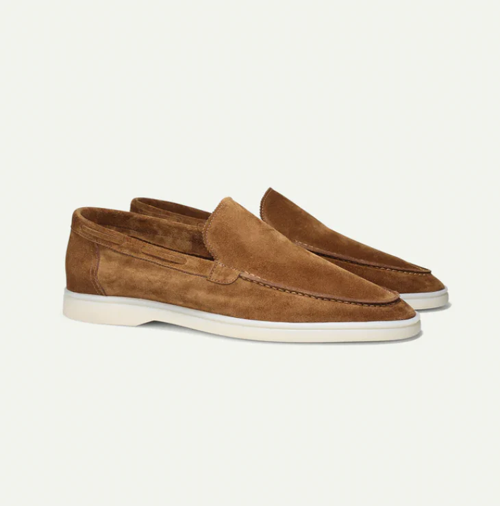 Old Money Wildleder-Loafer