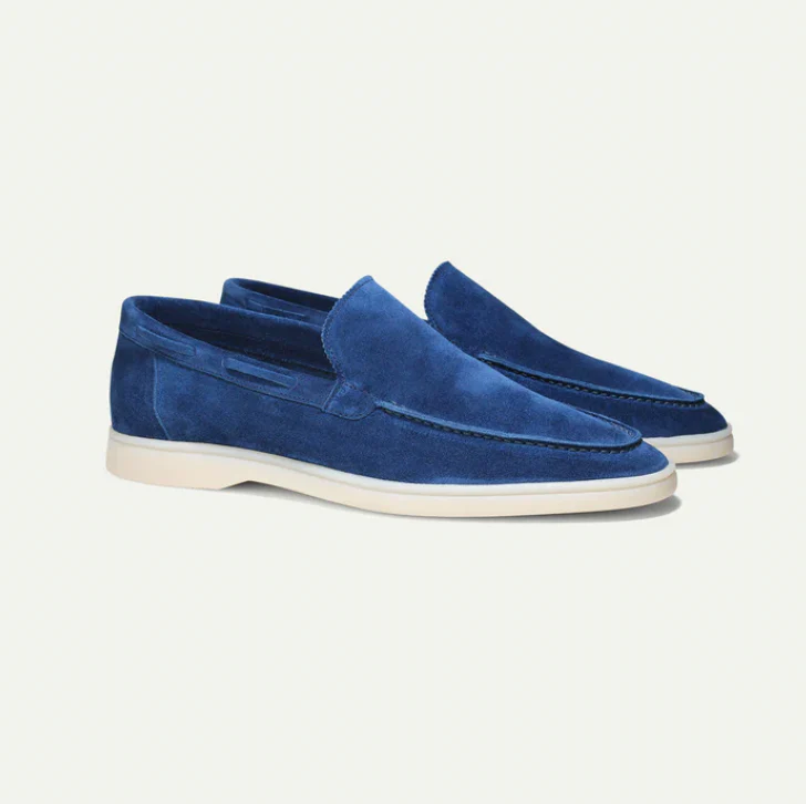 Old Money Wildleder-Loafer