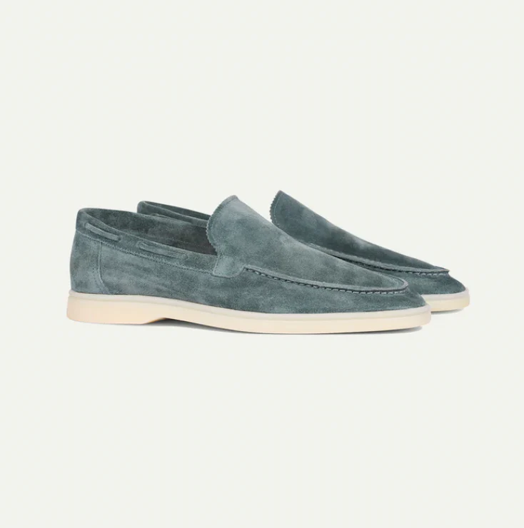 Old Money Wildleder-Loafer